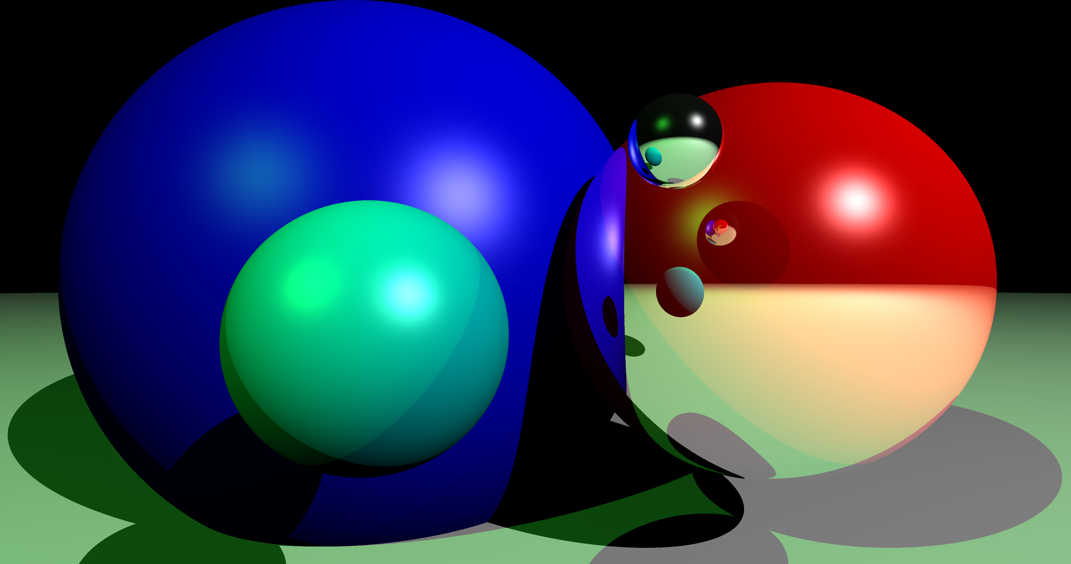 Résultat ray tracing 4 k